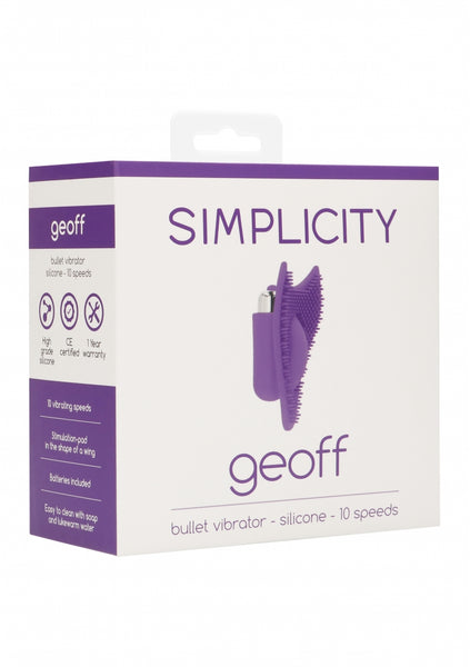 GEOFF Bullet vibrator - Purple