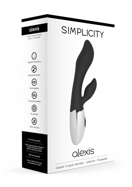 ALEXIS Classic G-spot vibrator - Black