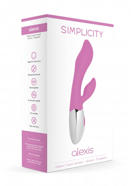 ALEXIS Classic G-spot vibrator - Pink