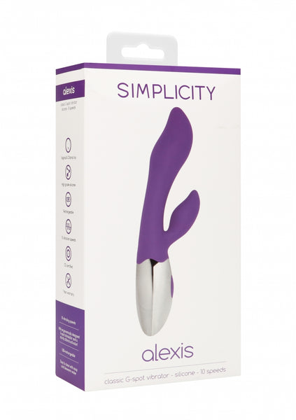 ALEXIS Classic G-spot vibrator - Purple