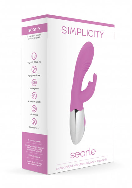 SEARLE Classic rabbit vibrator - Pink