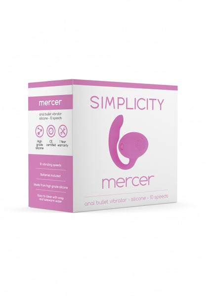 MERCER Anal bullet vibrator - Pink