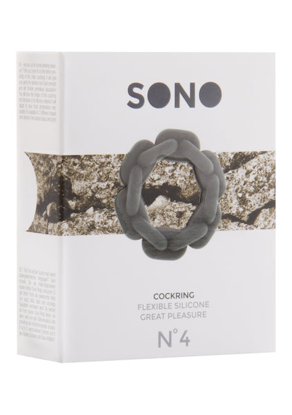 Sono No.4 - Chain Cockring - Grey