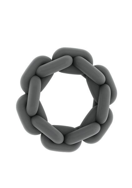 Sono No.5 - Chain Cockring - Grey