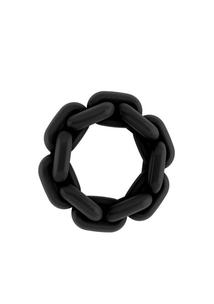 Sono No.6 - Chain Cockring - Black