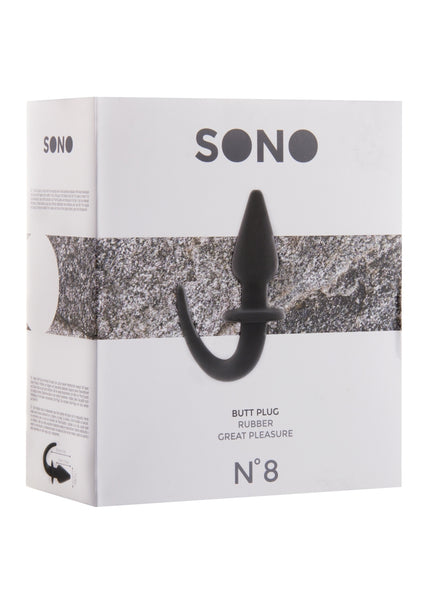 Sono No.8 - Butt Plug - 4 Inch - Black