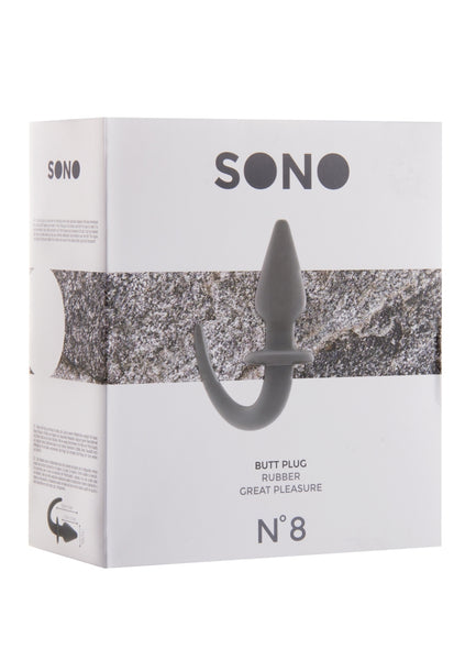 Sono No.8 - Butt Plug - 4 Inch - Grey
