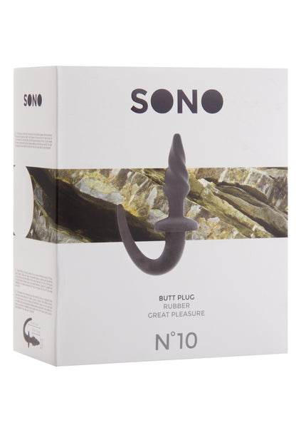Sono No.10 - Butt Plug - 4 Inch - Grey
