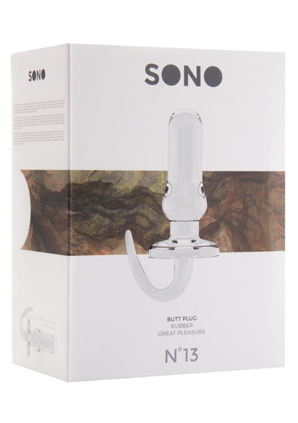 Sono No.13 - Butt Plug - 6 Inch - Transparent