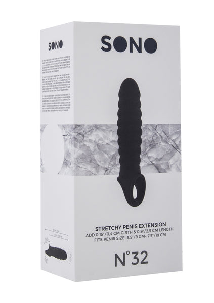 Sono No.32  - Stretchy Penis Extension - Black