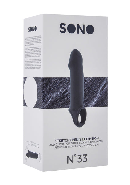Sono No.33 - Stretchy Penis Extension - Grey