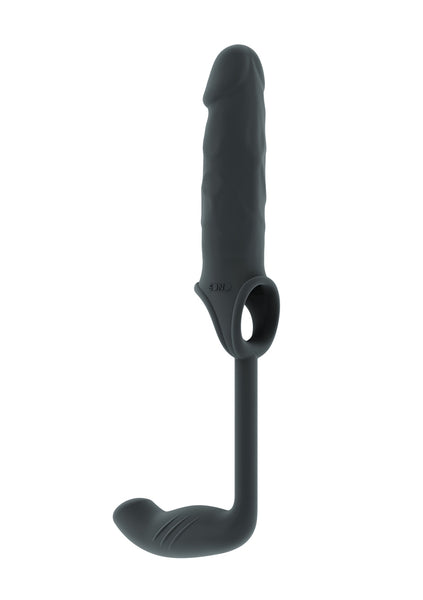 Sono No.34 - Stretchy Penis Exten and Plug - Grey