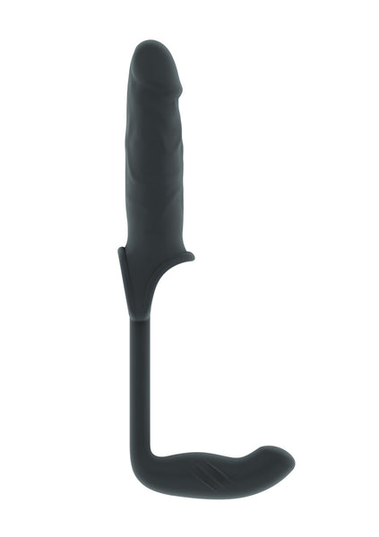Sono No.34 - Stretchy Penis Exten and Plug - Grey