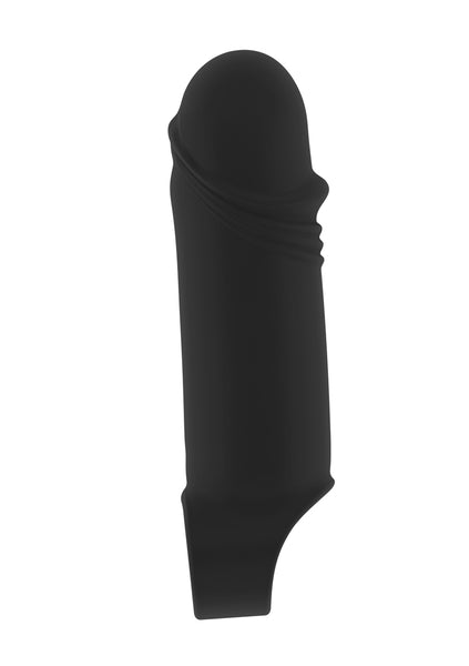 No.35 - Stretchy Thick Penis Extension - Black