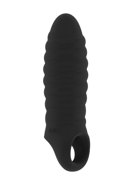 Sono No.36 - Stretchy Thick Penis Extension - Black