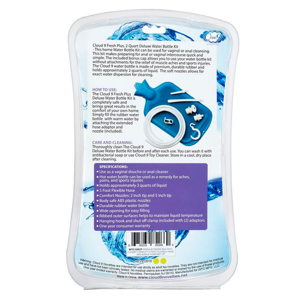 Cloud 9 - Fresh + Premium Water Bottle & Douche Kit