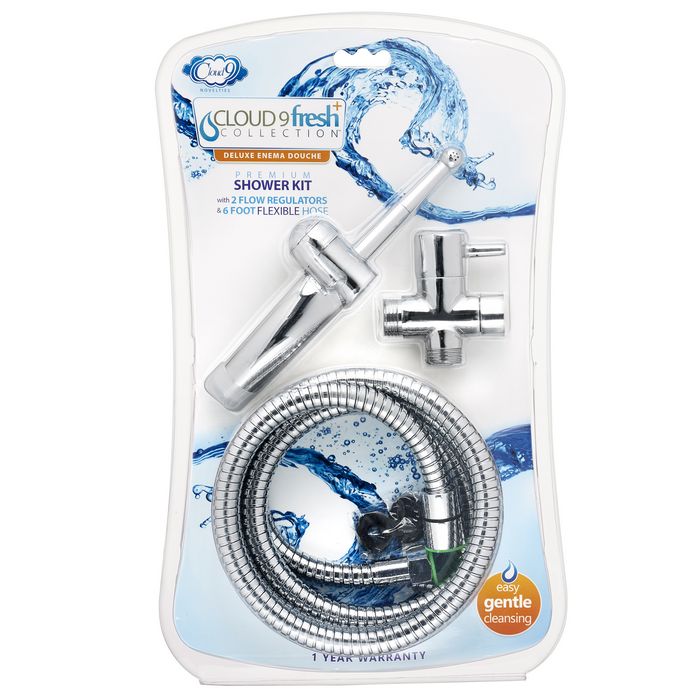 Cloud 9 - Fresh + Premium Shower Enema Kit with 6 inch Hose