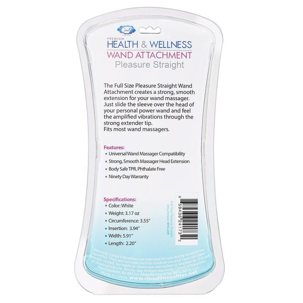 Cloud 9 - Full Size Pleasure Straight Wand Attachment