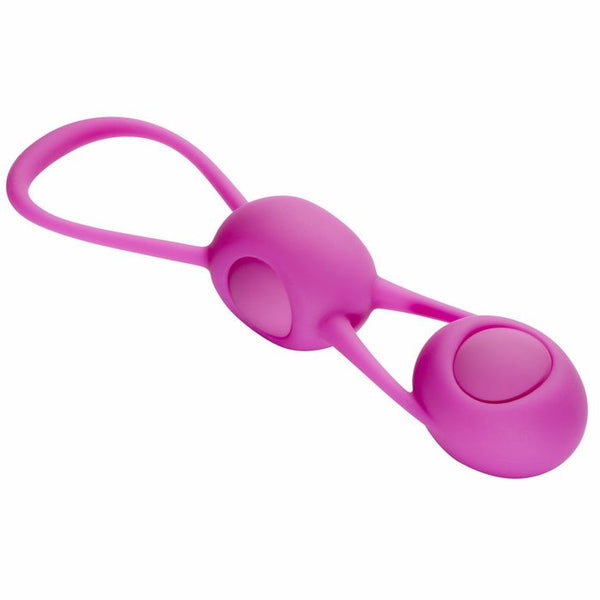 Cloud 9 - Kegel Training W/4 Weighted Balls & Pouch Pink Premium Silicone