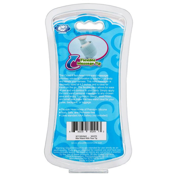 Cloud 9 - Mini Wand Massager White