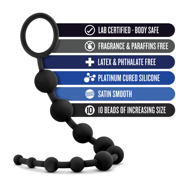 Performance - Silicone 10 Beads - Black