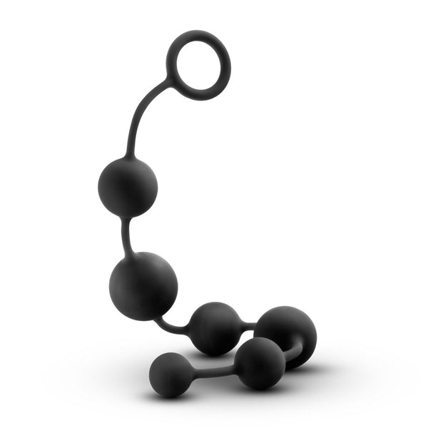 Performance - 16 Inch Silicone Anal Beads - Black