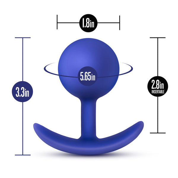 Performance Wearable Vibro Plug - Indigo