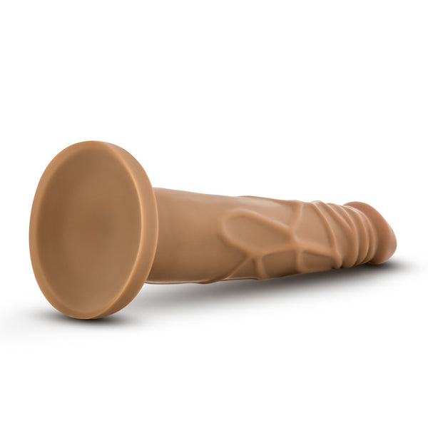 Silicone Willy's - 7.5 Inch Silicone Dildo - Mocha