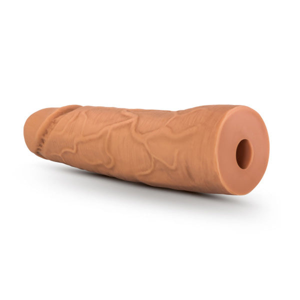 The Realm - Realistic 7 Inch Lock on Dildo -  Mocha