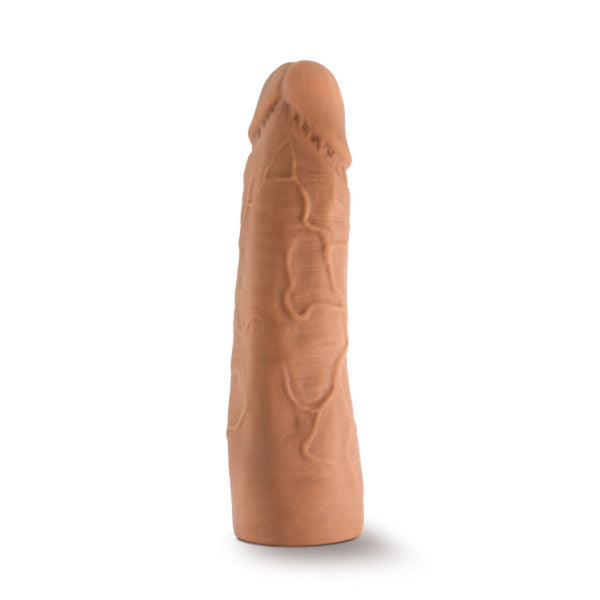 The Realm - Realistic 7 Inch Lock on Dildo -  Mocha