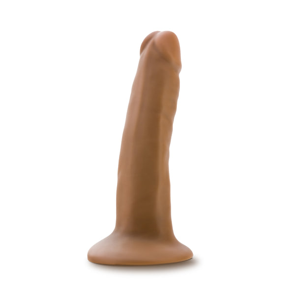 Silicone Willy's - 5.5 Inch Silicone Dildo - Mocha