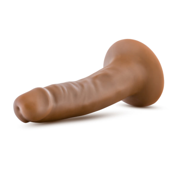 Silicone Willy's - 5.5 Inch Silicone Dildo - Mocha