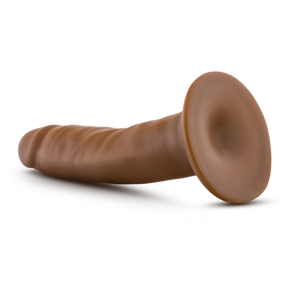 Silicone Willy's - 5.5 Inch Silicone Dildo - Mocha