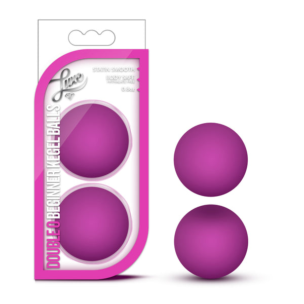 Luxe Double O Beginner Kegel Balls - Pink