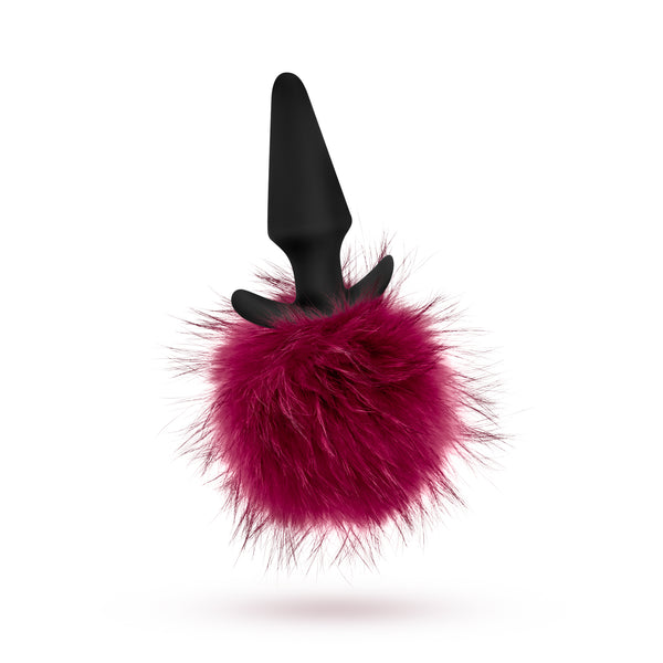 Pom Plugs Fur Pom Pom - Burgundy