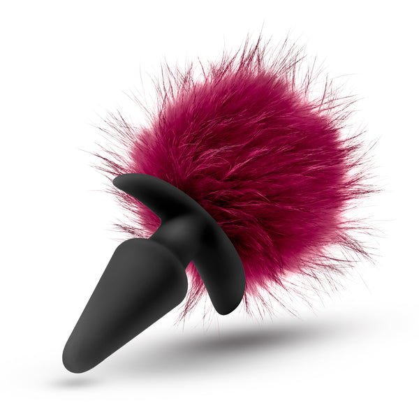 Pom Plugs Fur Pom Pom - Burgundy