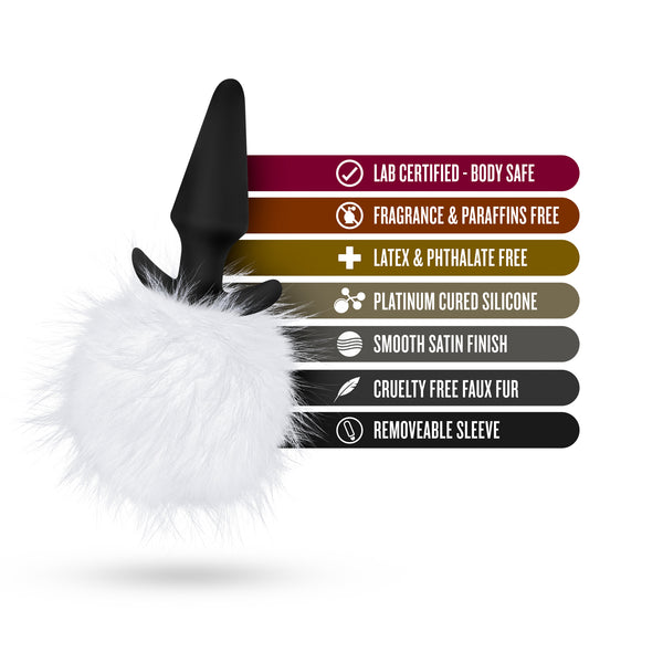 Pom Plugs Fur Pom Pom - White