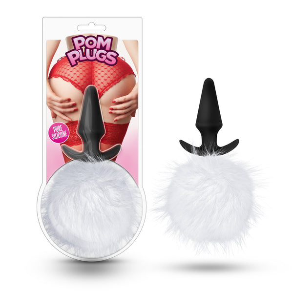 Pom Plugs Fur Pom Pom - White