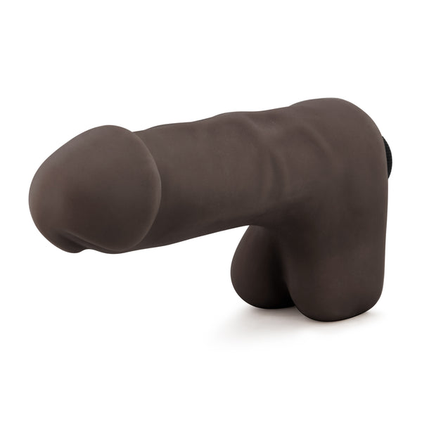 X5 Plus 7" Vibrating Cock - Brown