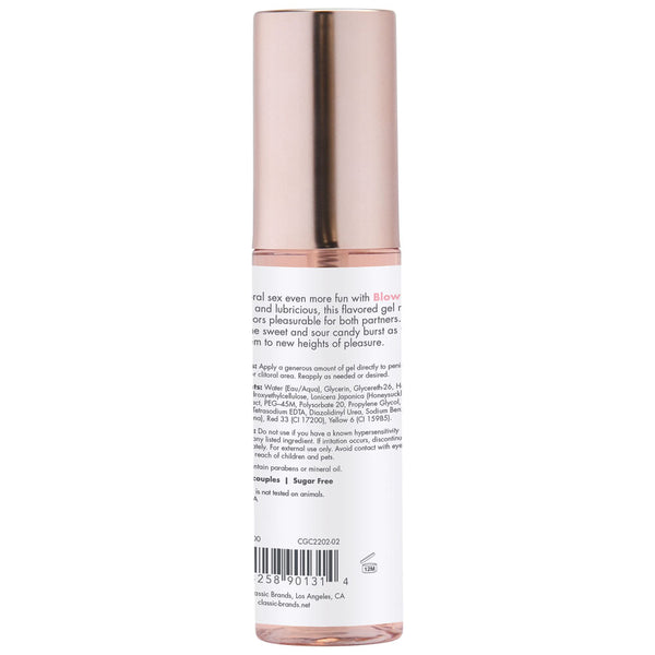 Blow Me Oral Sex Gel Berry Burst 2 Fl. Oz.