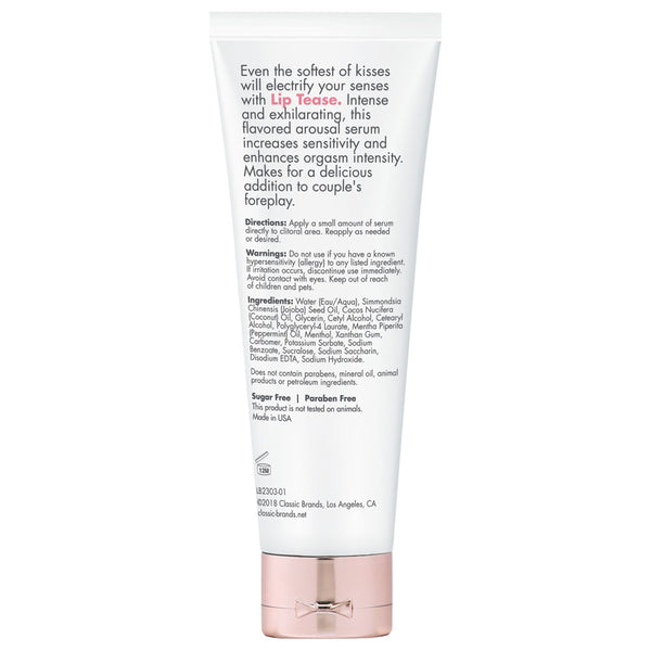 Lip Tease Kissable Stimulant Electric Mint 1 Fl Oz
