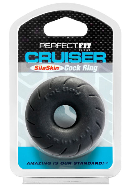 Perfect Fit SilaSkin Cruiser Ring - Black