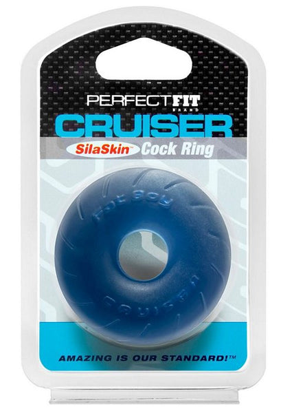 Perfect Fit SilaSkin Cruiser Ring - Blue