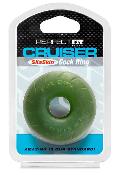 Perfect Fit SilaSkin Cruiser Ring - Green