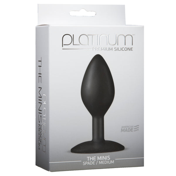 Platinum - The Minis - Spade - Med Black