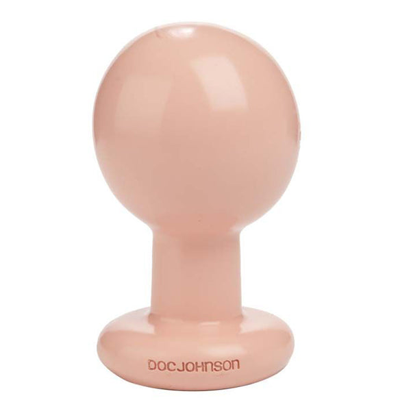 Round Butt Plug Large - Flesh