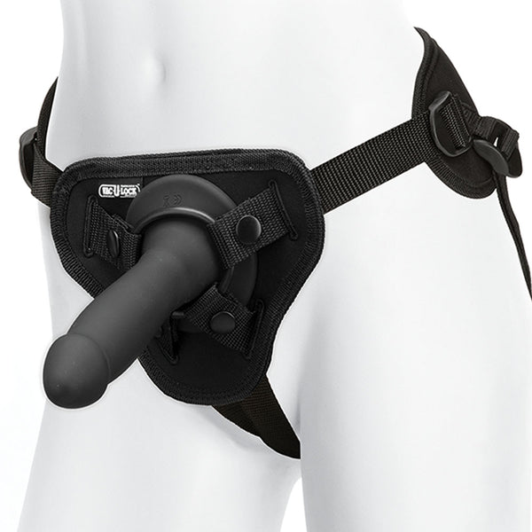 Vac-U-Lock - Smooth Pleasure Set - Vibrating -  Black