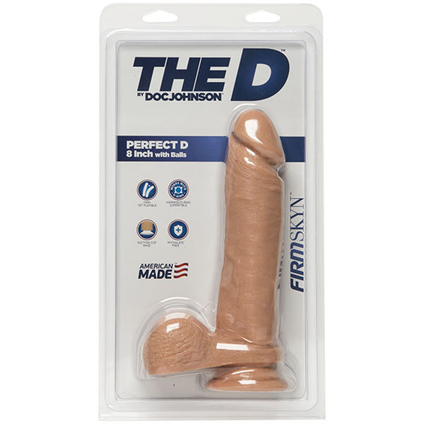 The D - Perfect D - 8 Inch - Firmskyn - Vanilla