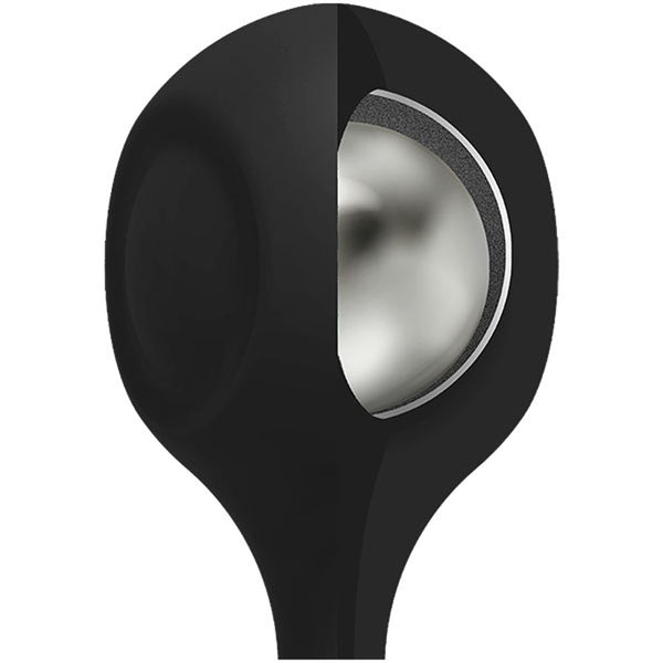 Anal Essentials Weighted Silicone Anal Balls - Black