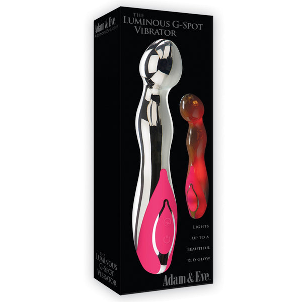Adam & Eve the Luminous G-Spot Vibrator - Chrome